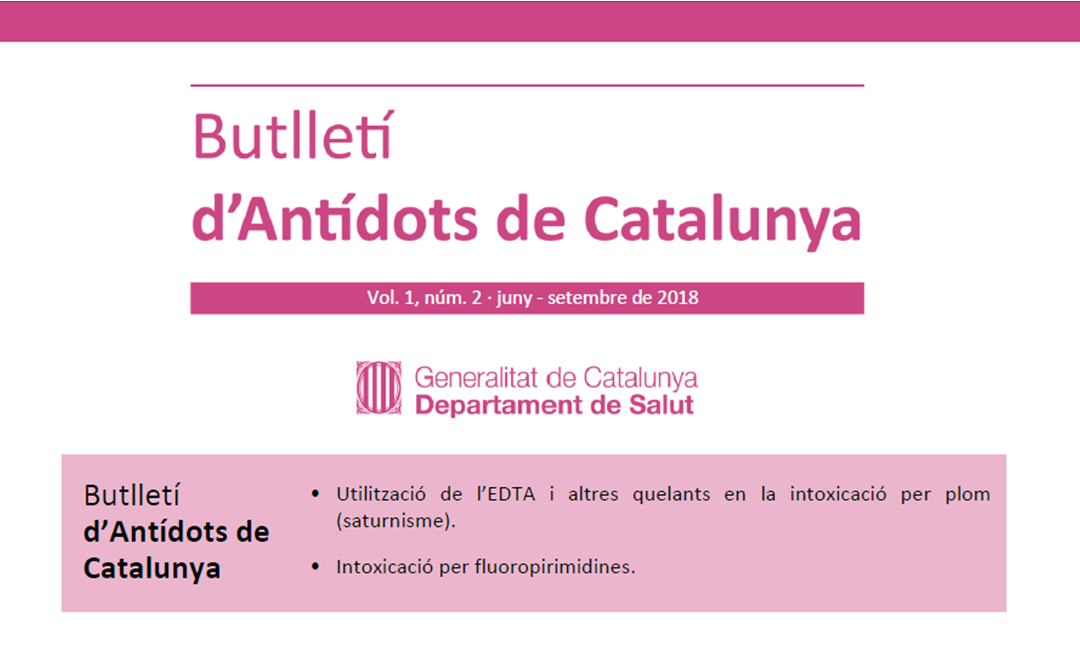 Disponible el segundo Butlletí d’Antídots de Catalunya (BAC)