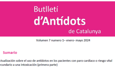 Actualización sobre el uso de antídotos en los pacientes con paro cardíaco o riesgo vital secundario a una intoxicación